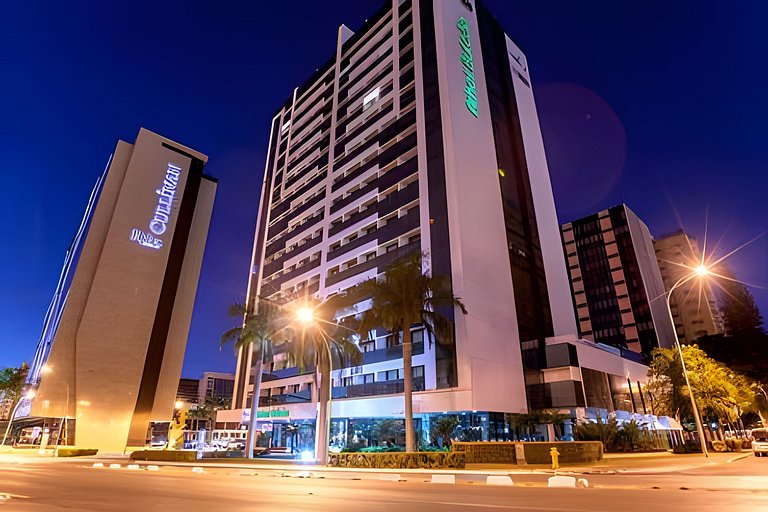 Flat Confortável no Hotel Athos Bulcão Executive Asa Norte