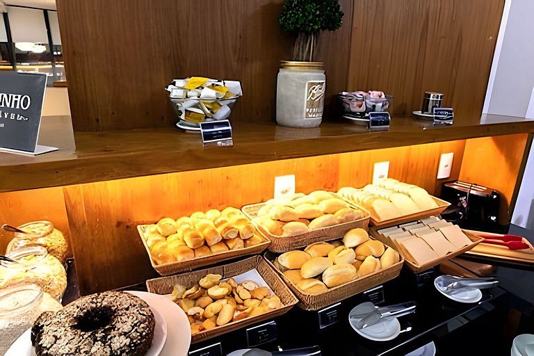 Flat Confortável no Hotel Athos Bulcão Executive Asa Norte