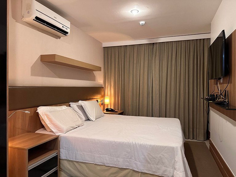 Flat Confortável no Hotel Athos Bulcão Executive Asa Norte