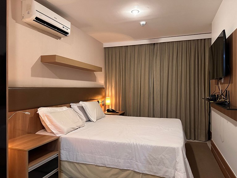 Flat Confortável no Hotel Athos Bulcão Executive Asa Norte