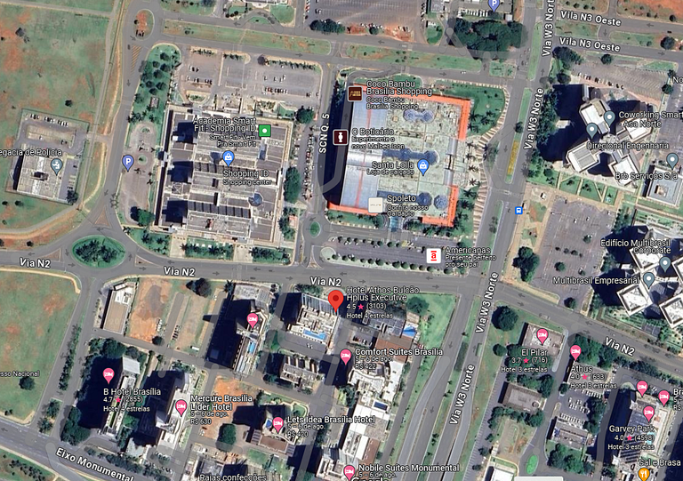 Flat Confortável em Hotel da Asa Norte