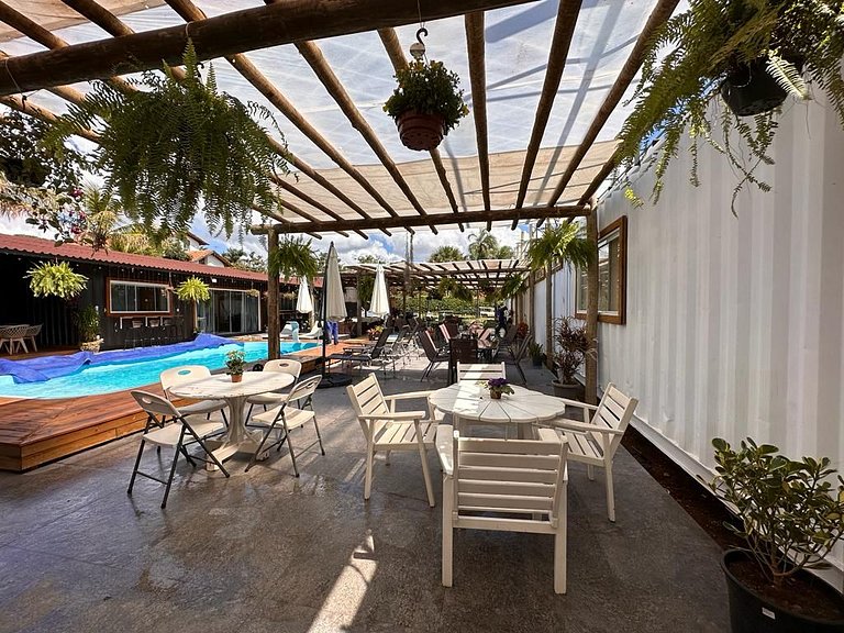 Villa Kubitschek | Villa de 4 Suites, Piscina Climatizada y
