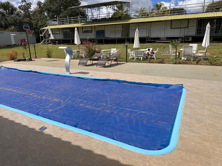 Casa Villela | Acogedora Casa en Lago Sul con Piscina y Espa