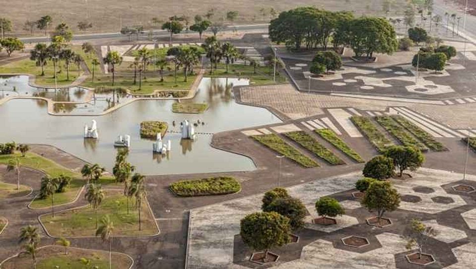 Parque Ecológico Burle Marx na Asa Norte de Brasília-DF